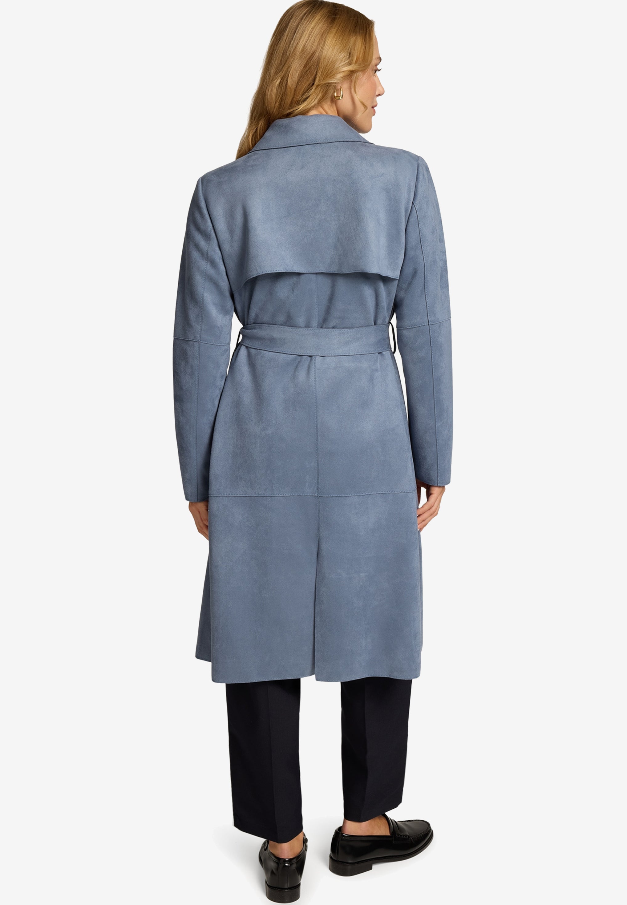 Trenchcoat -  Lederoptik