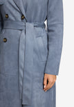 Trenchcoat -  Lederoptik