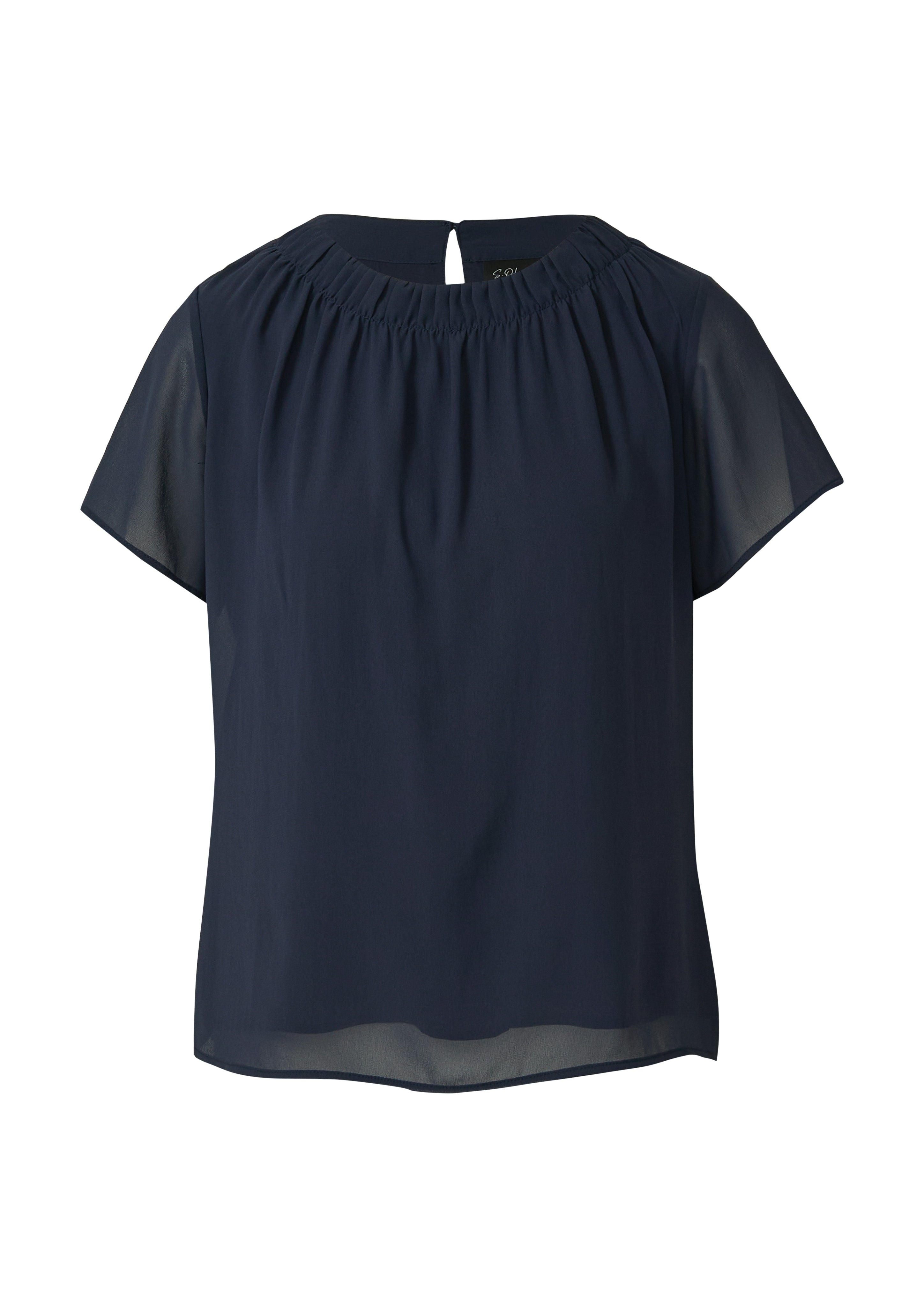 Bluse - Raffung
