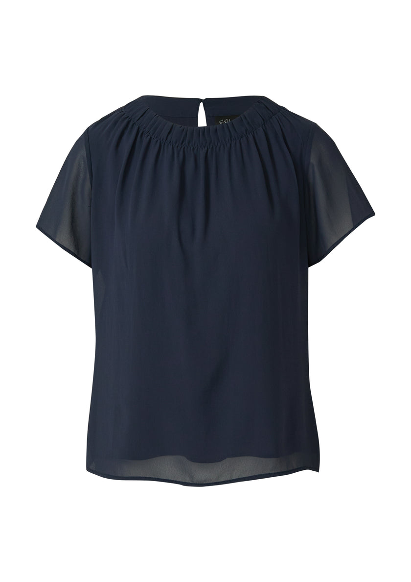 Bluse - Raffung