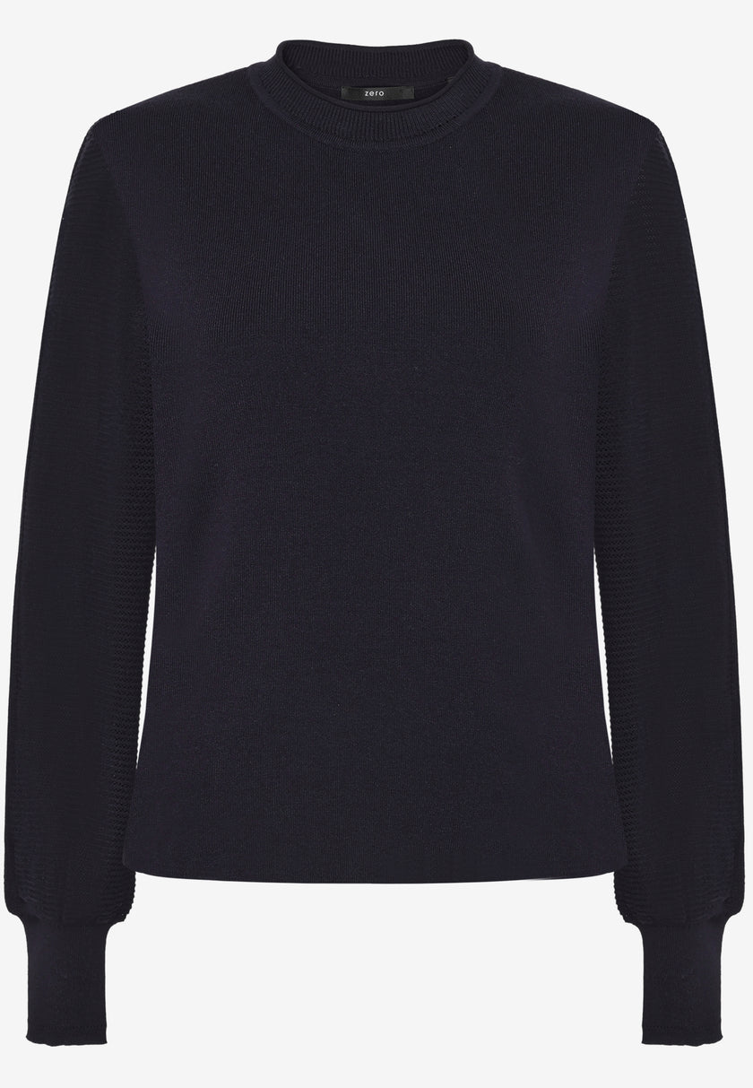 Pullover - Stehkragen
