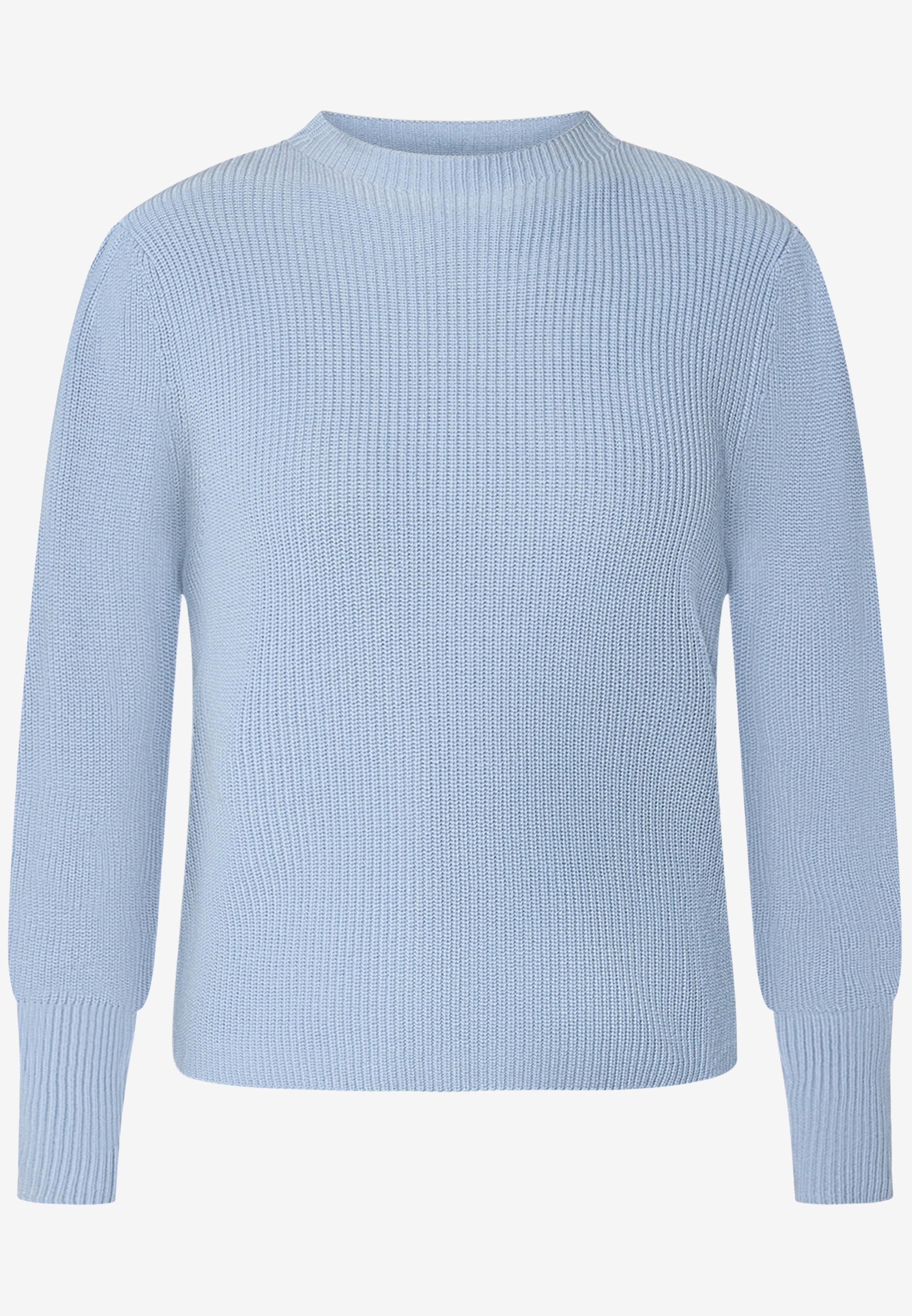 Strickpullover - Stehkragen