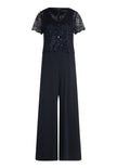 Jumpsuit - Materialmix
