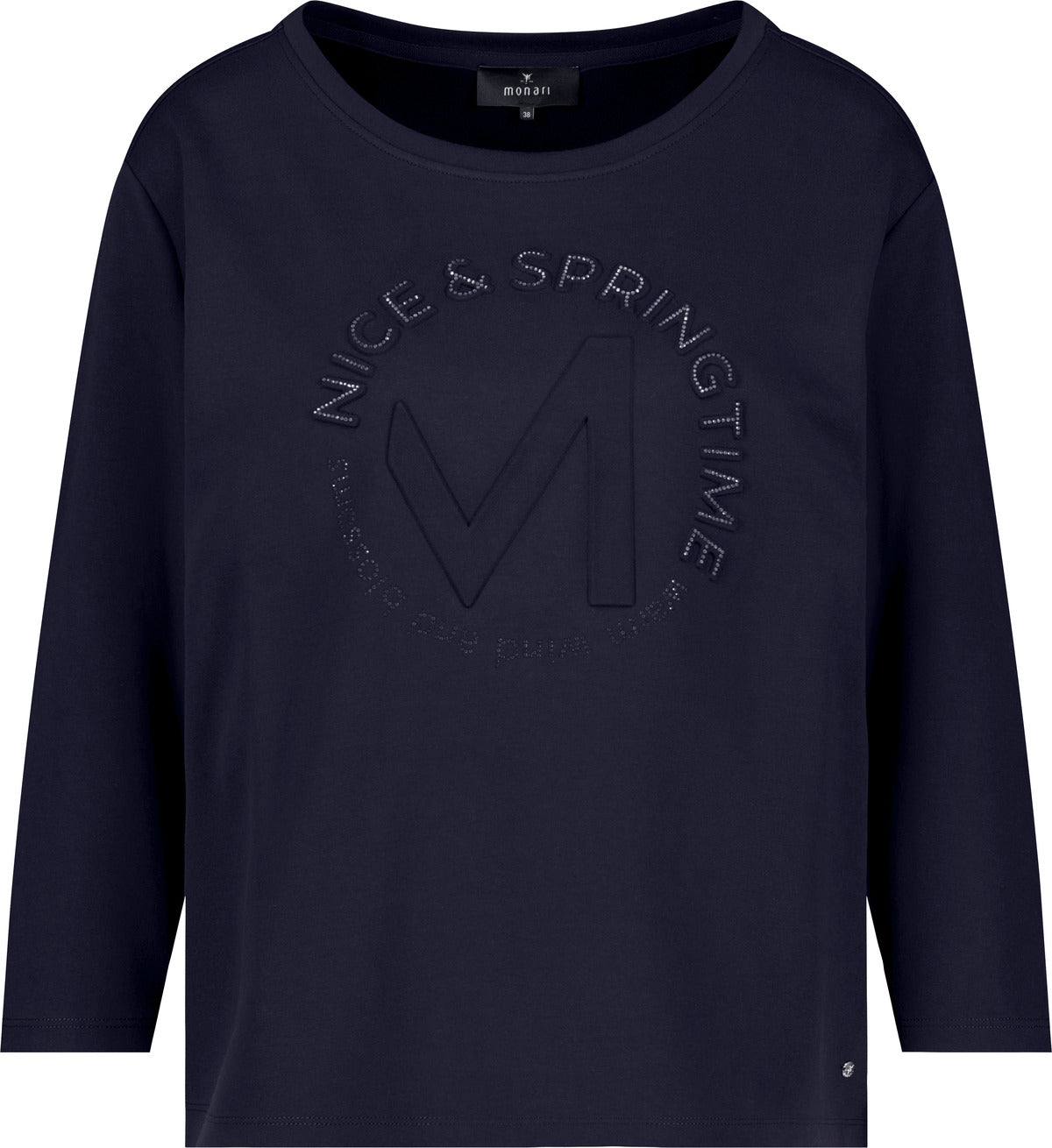 Leichtsweatshirt - Präge Druck