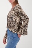 Bluse - Animalprint