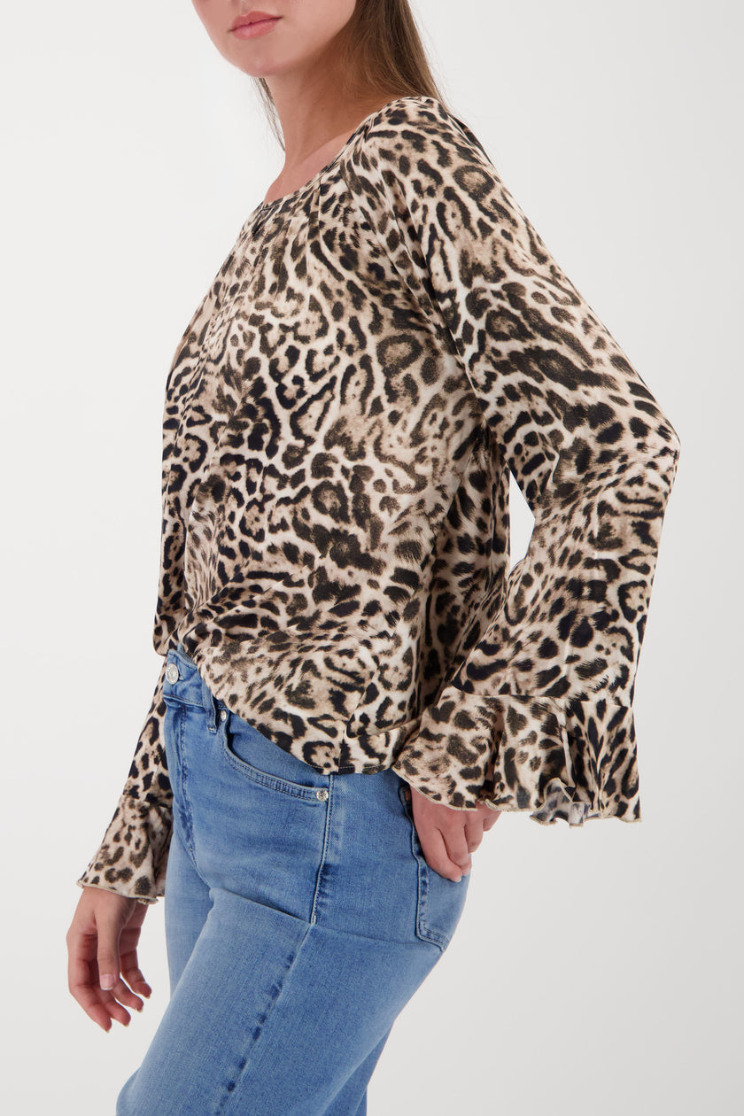Bluse - Animalprint