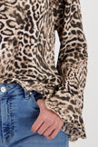 Bluse - Animalprint