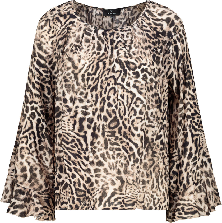 Bluse - Animalprint