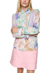 Hemdbluse -  Stamps Print