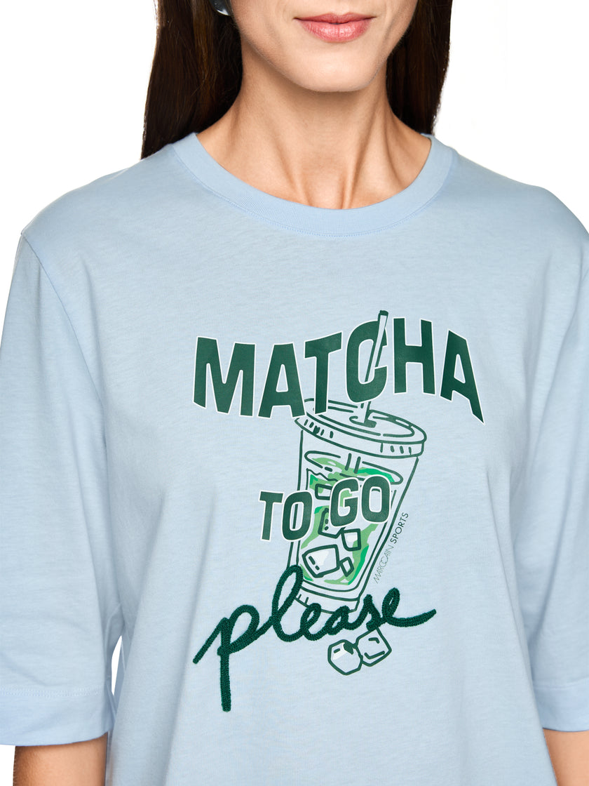 Shirt - Matcha-Print