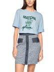 Shirt - Matcha-Print
