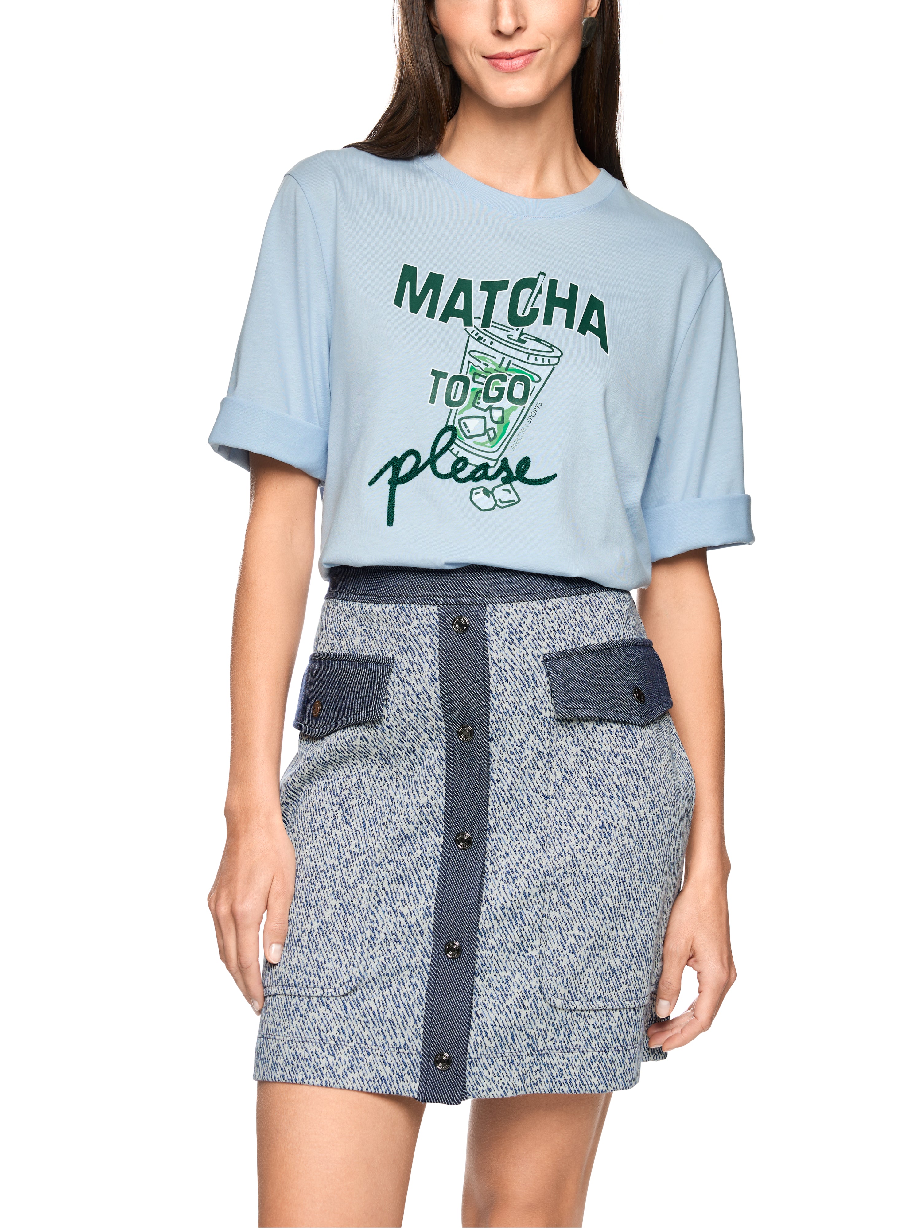 Shirt - Matcha-Print