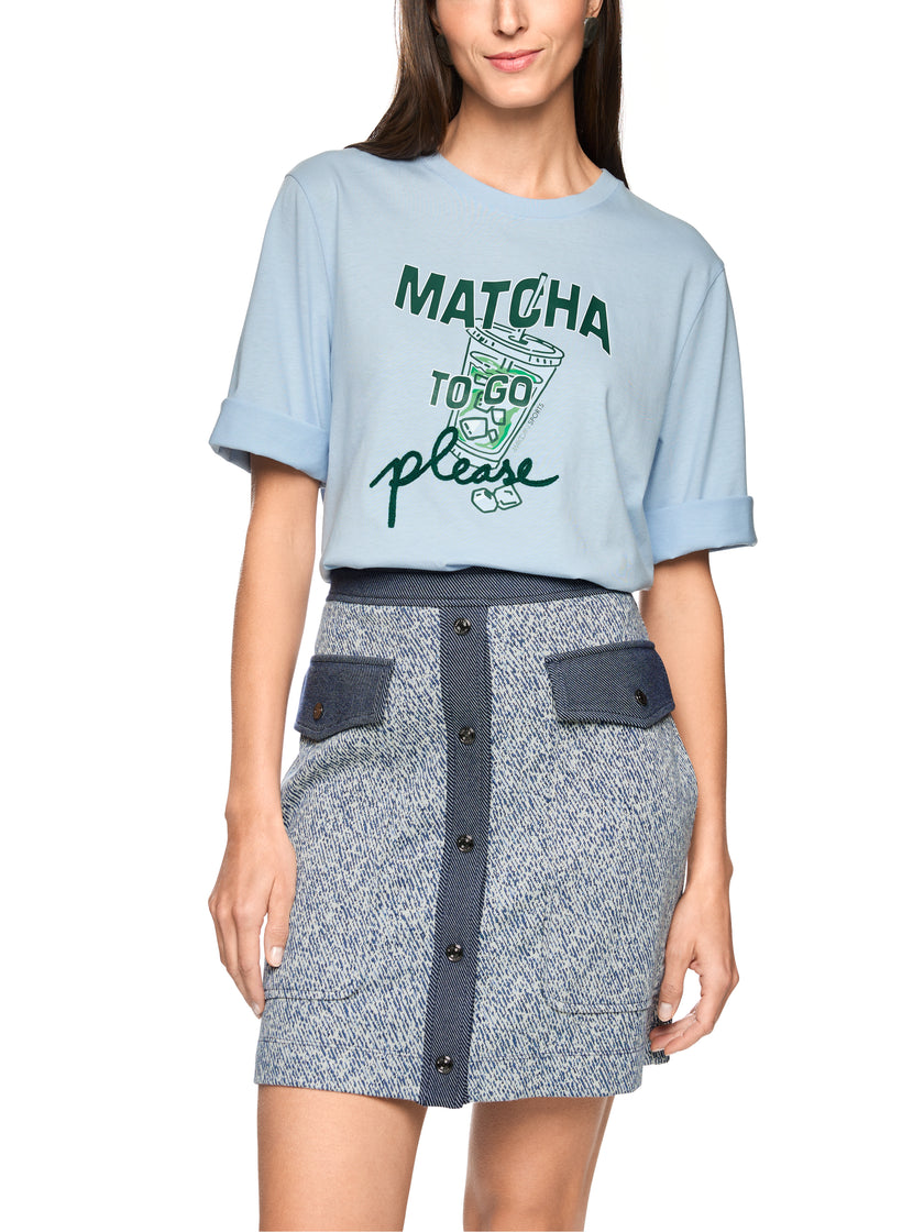 Shirt - Matcha-Print