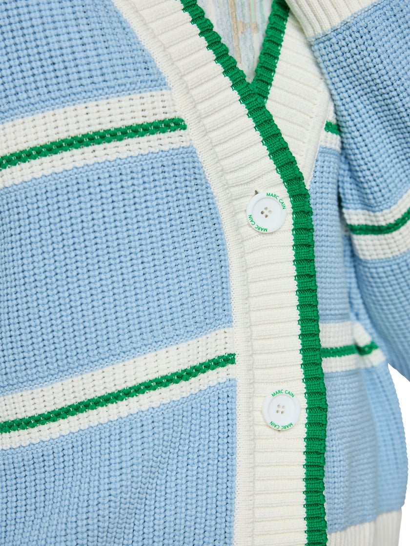 Cardigan  - Grobstrick-