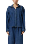 Jeansbluse - Relaxed Fit