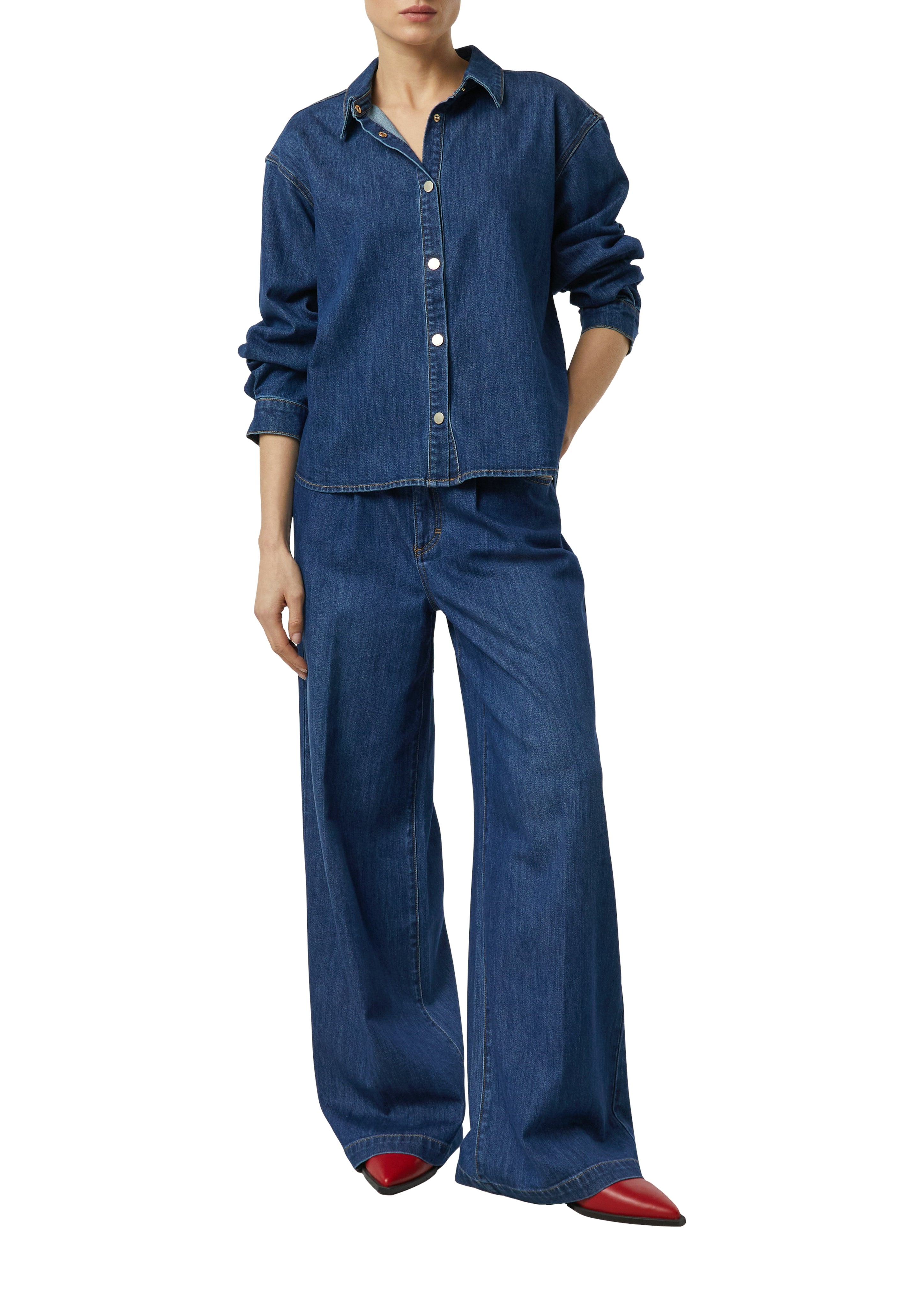Jeansbluse - Relaxed Fit