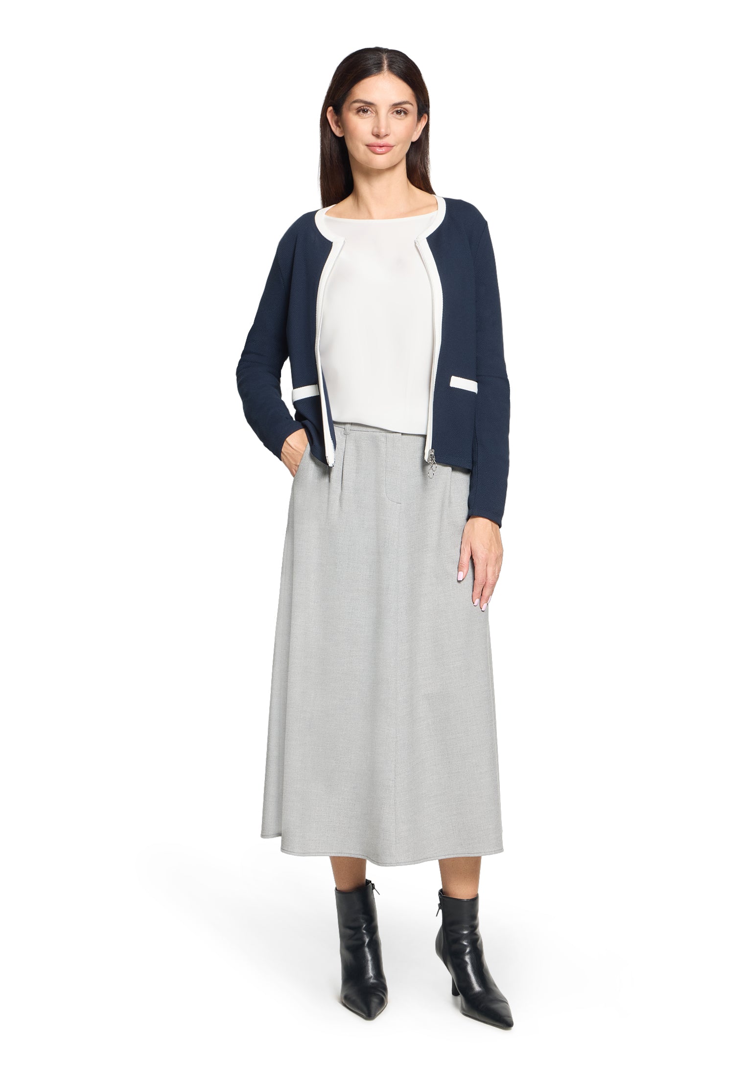 Shirtjacke - Tailliert