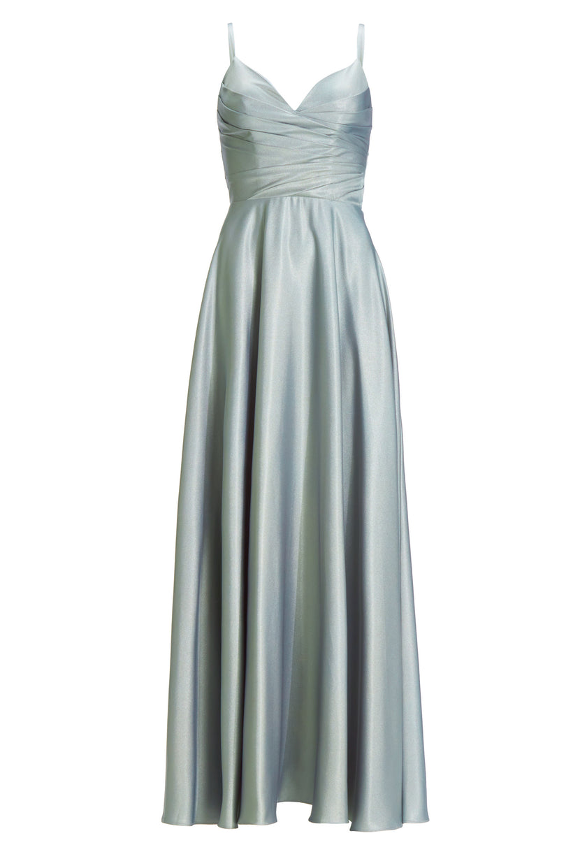 Abendkleid - mit drapiertem Top