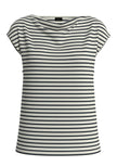 T-Shirt - Wasserfallausschnitt