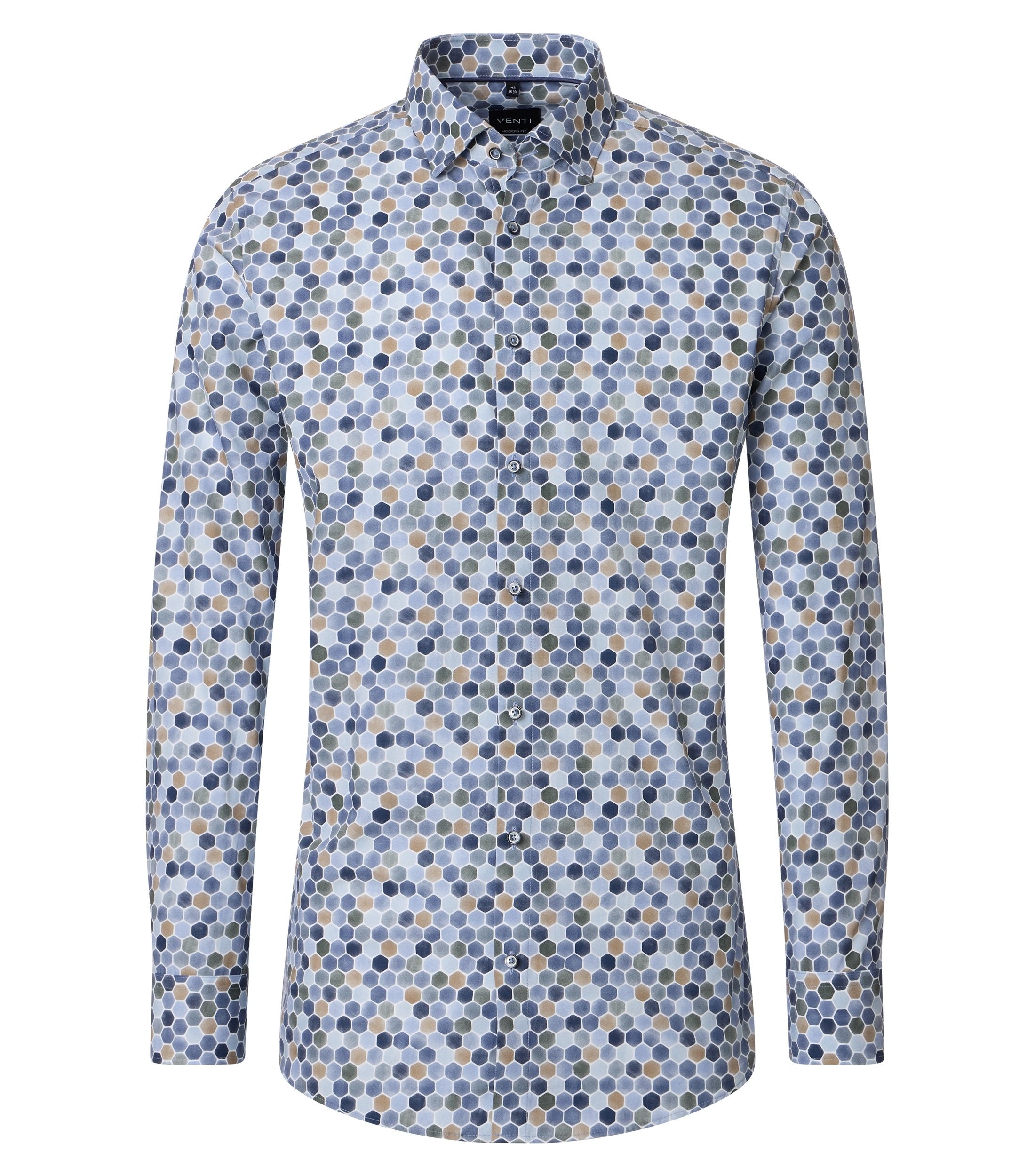 Langarmhemd - Slim Fit