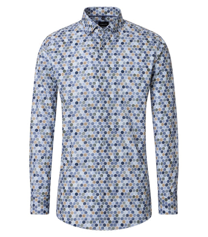 Langarmhemd - Slim Fit