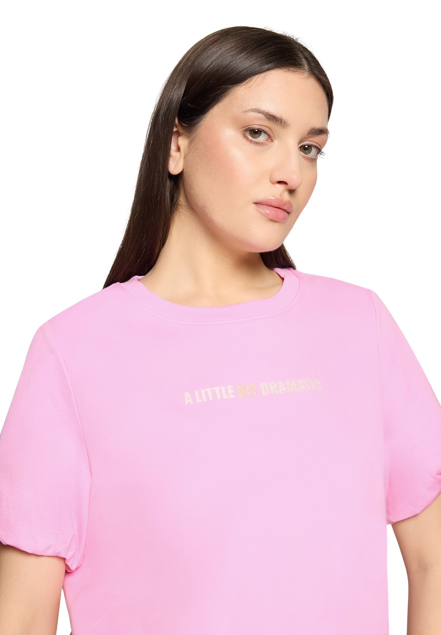 Baumwollshirt - Wordingprint