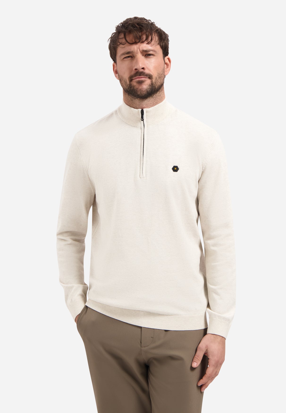 Pullover - Stehkragen