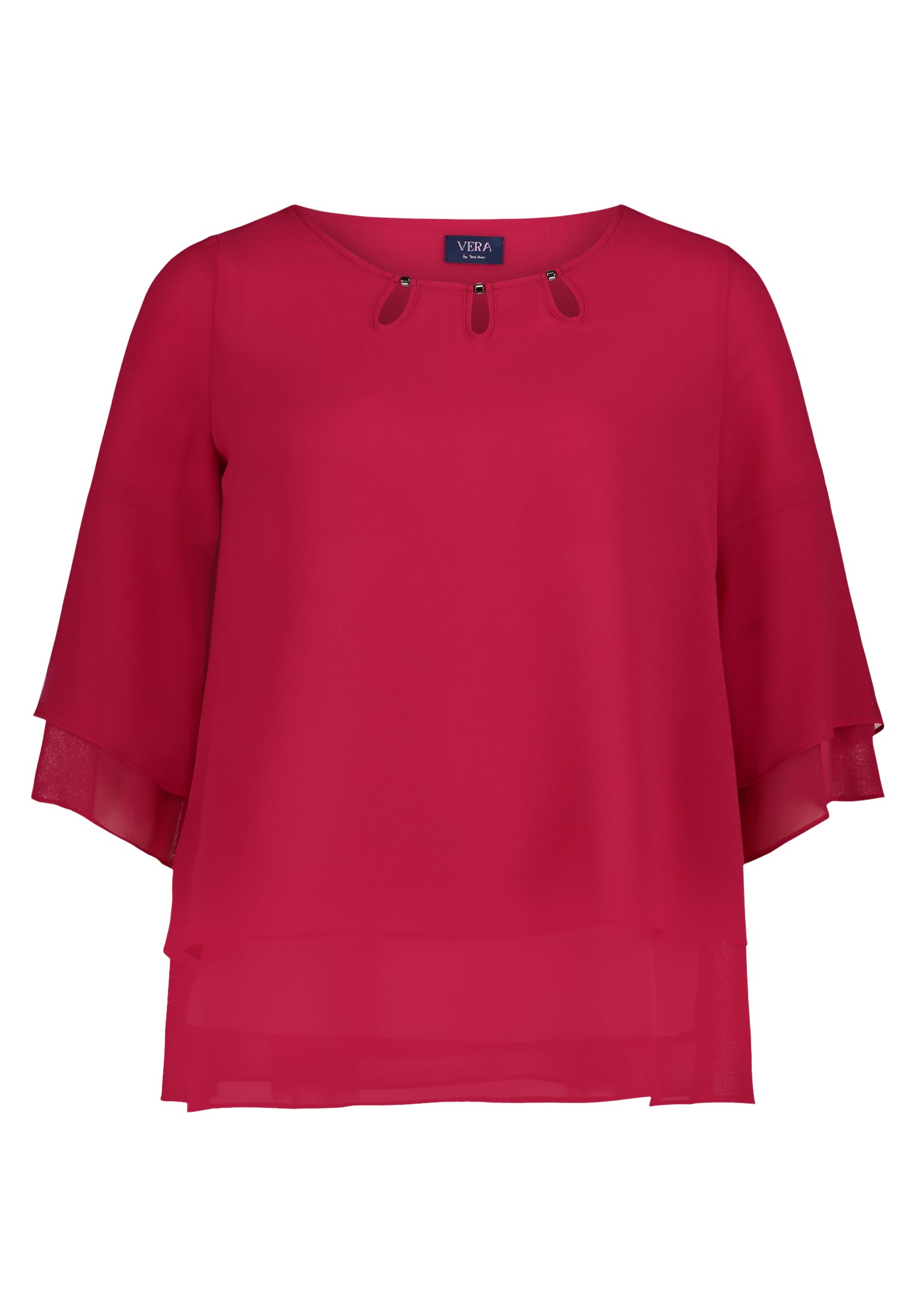 Chiffonbluse - Loose Fit