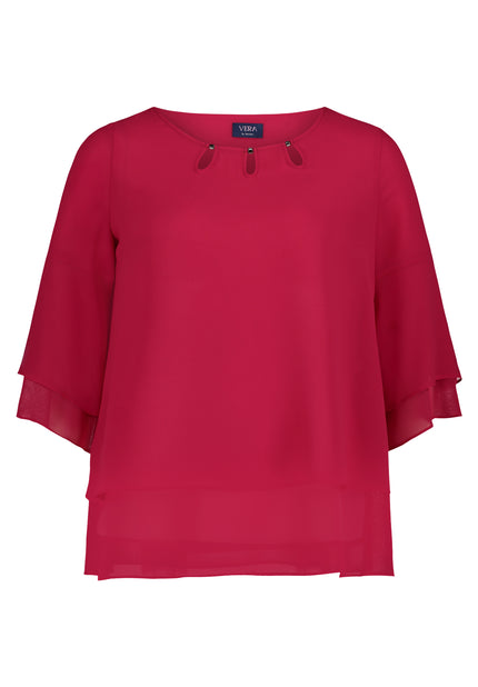 Chiffonbluse - Loose Fit