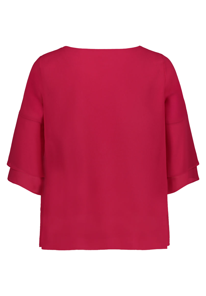 Chiffonbluse - Loose Fit