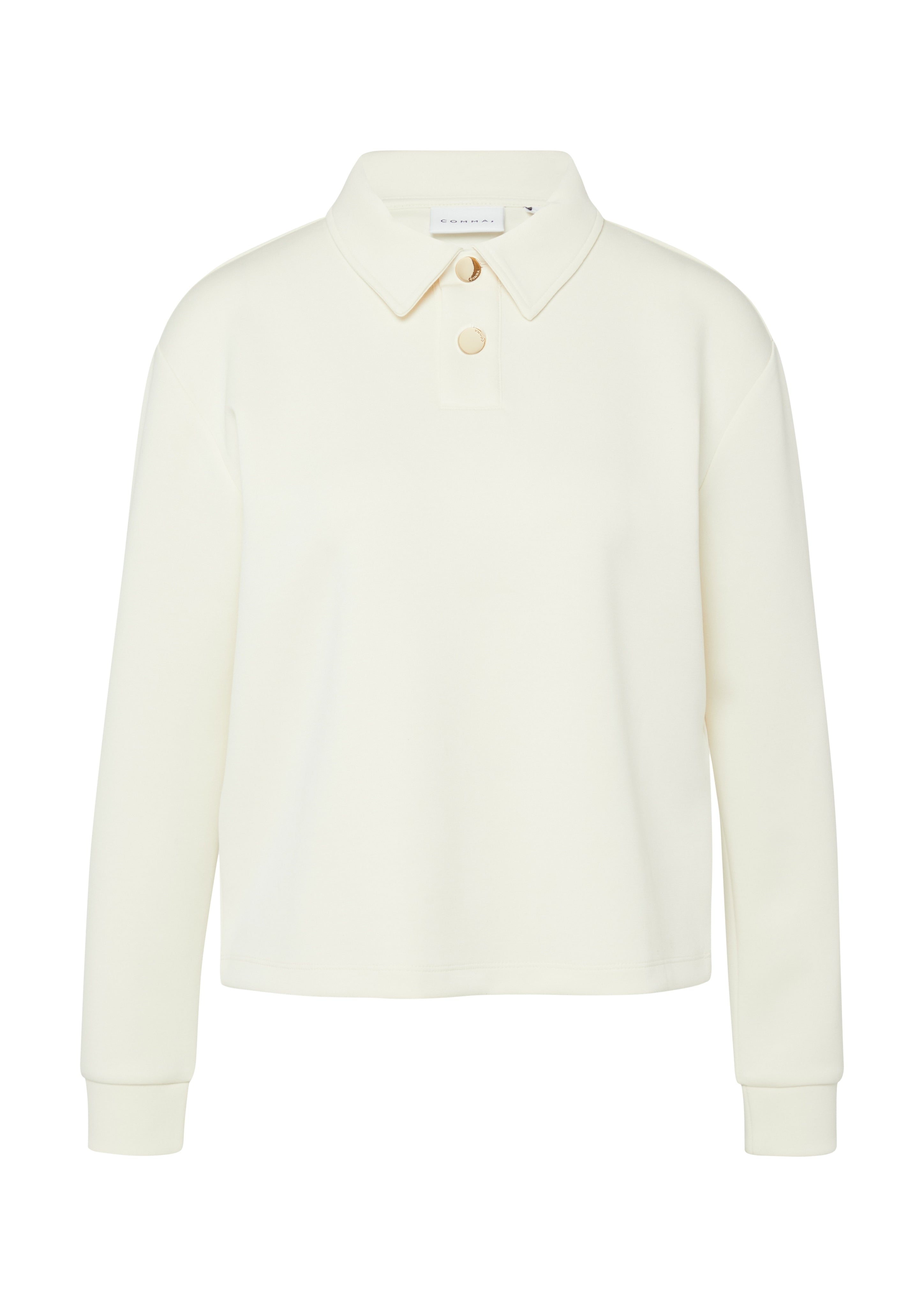 Sweatshirt - Polokragen