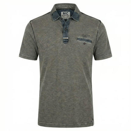 Poloshirt - Materialmix