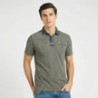 Poloshirt - Materialmix