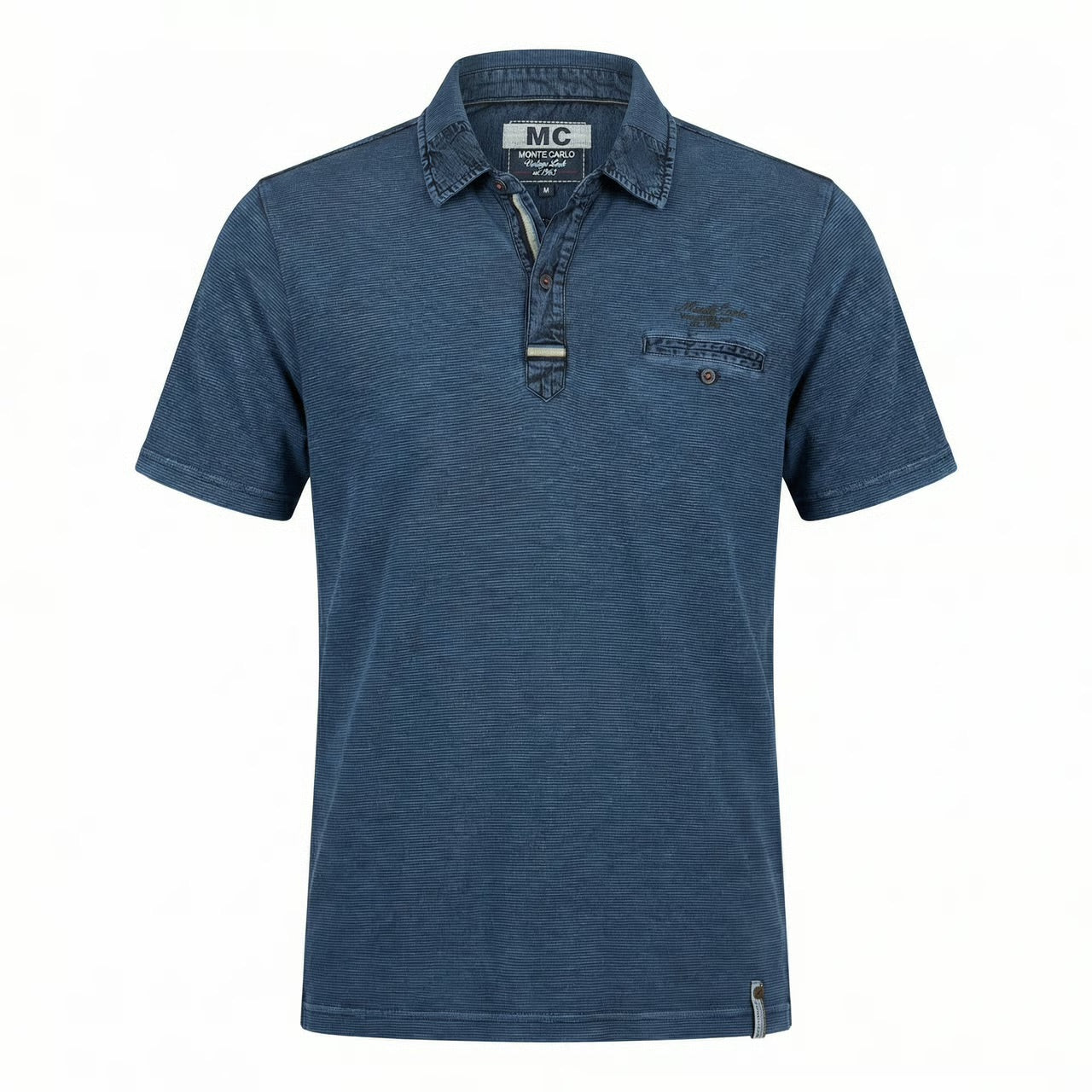 Poloshirt - Materialmix
