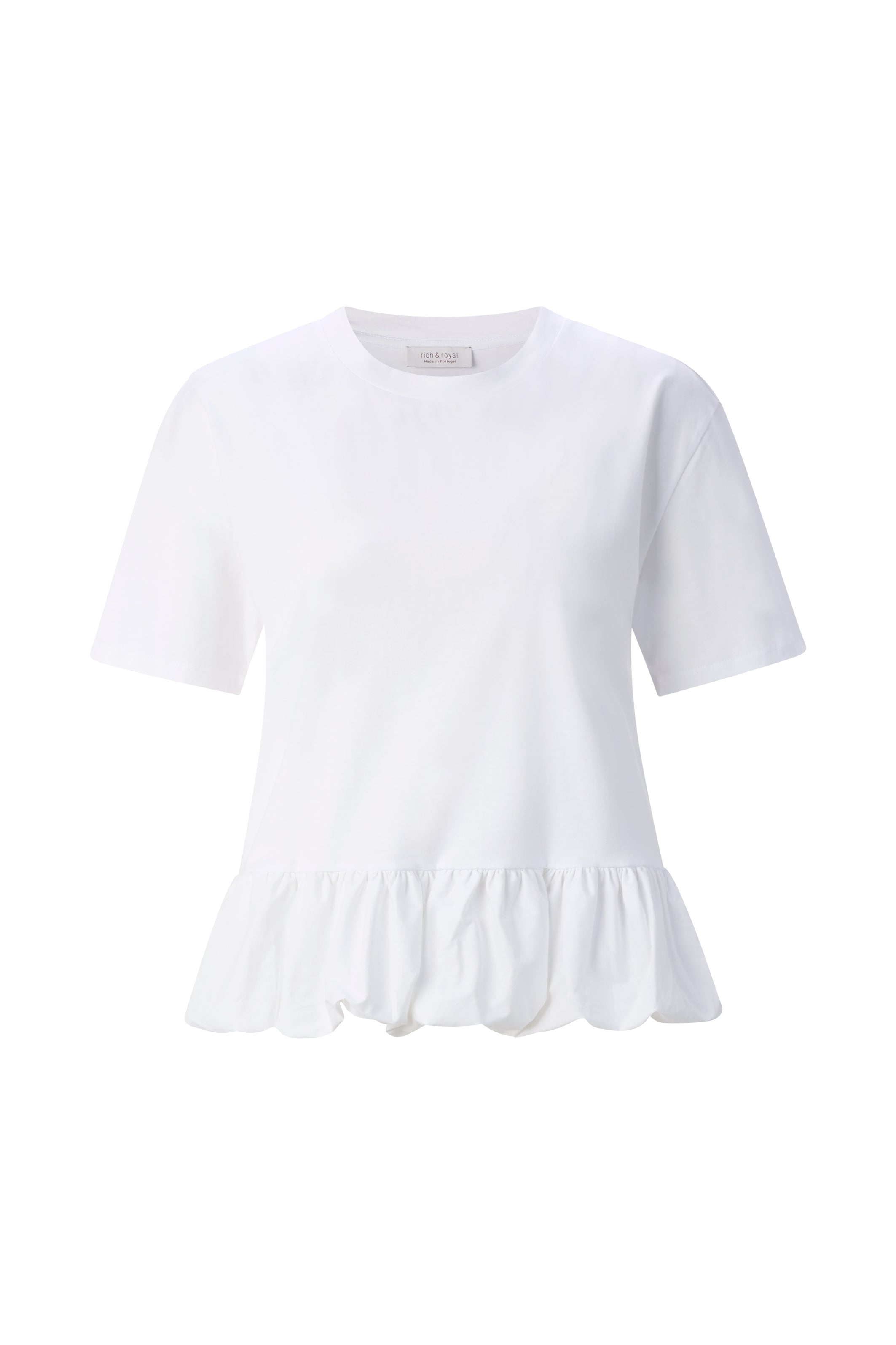 T-Shirt - Rüschenkante