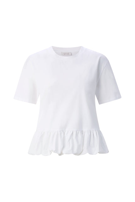T-Shirt - Rüschenkante