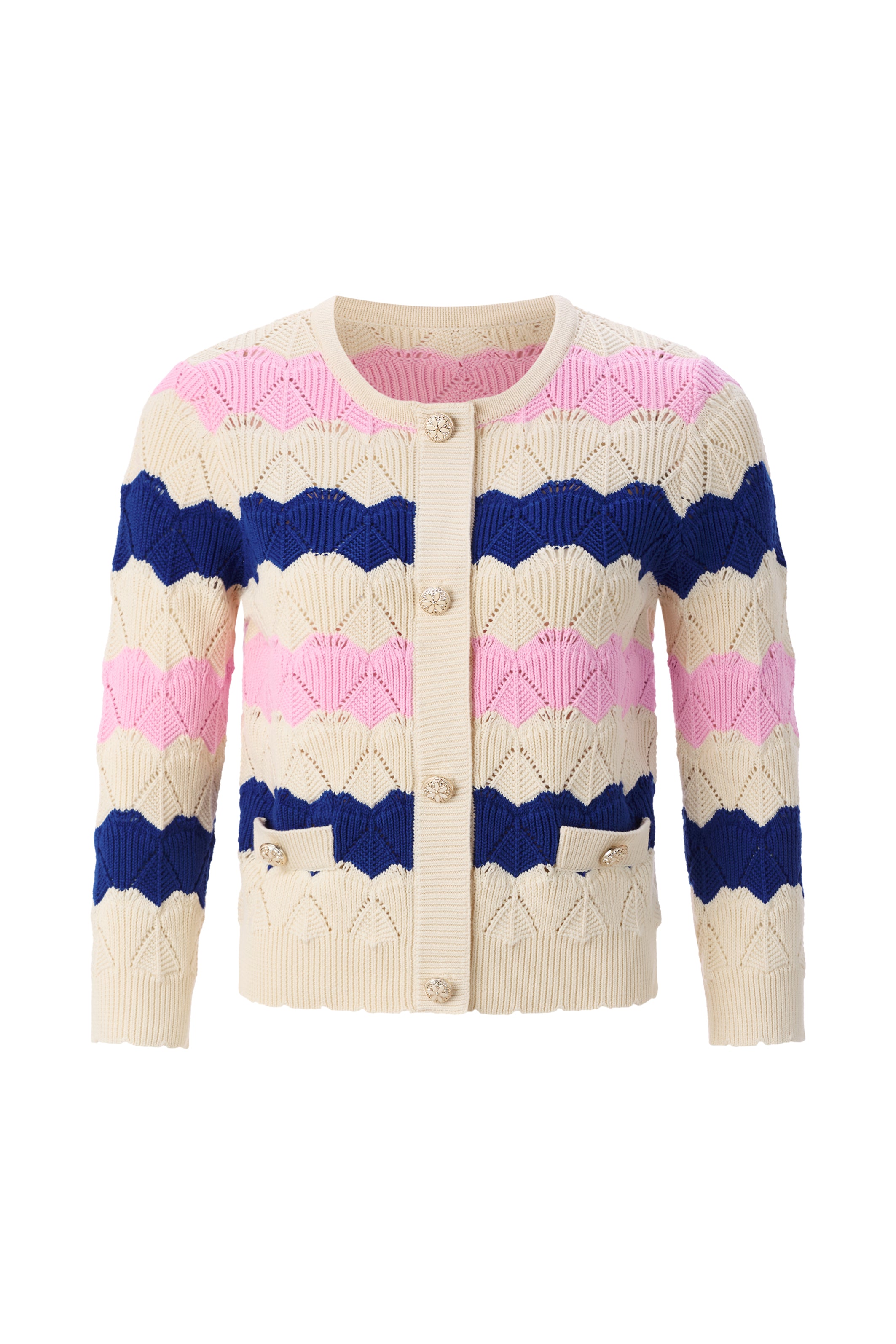 Cardigan - Ajourstrick