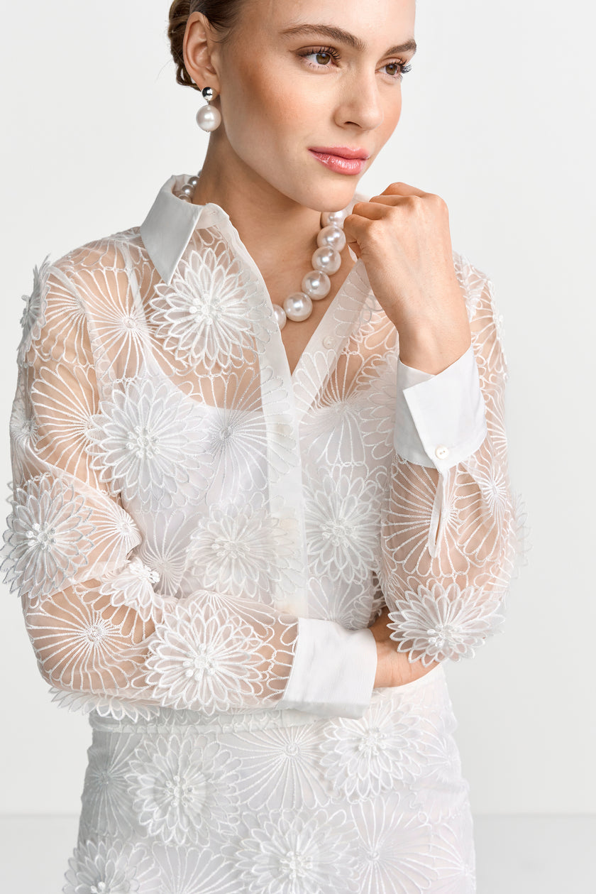Bluse - Transparent