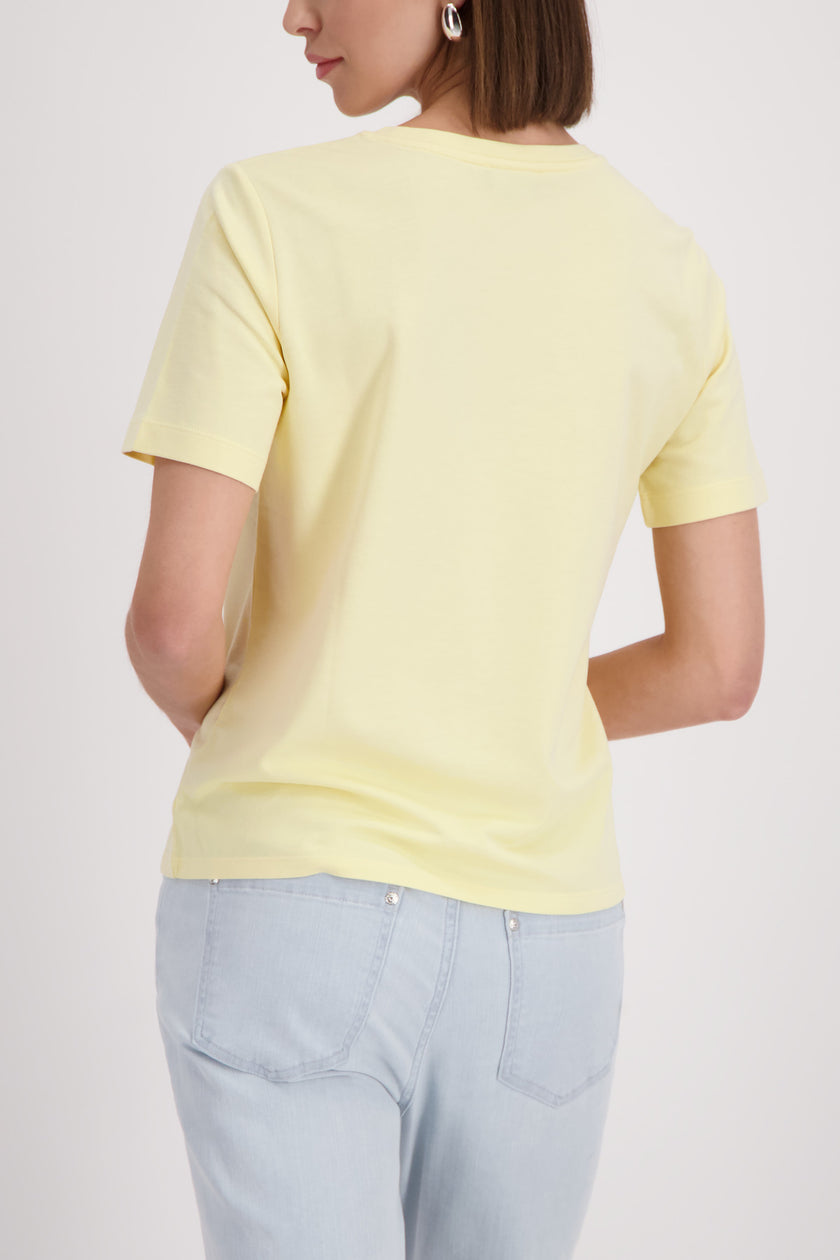 T-Shirt - 3D-Blumen