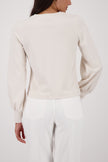 Sweatshirt - Strassbesatz