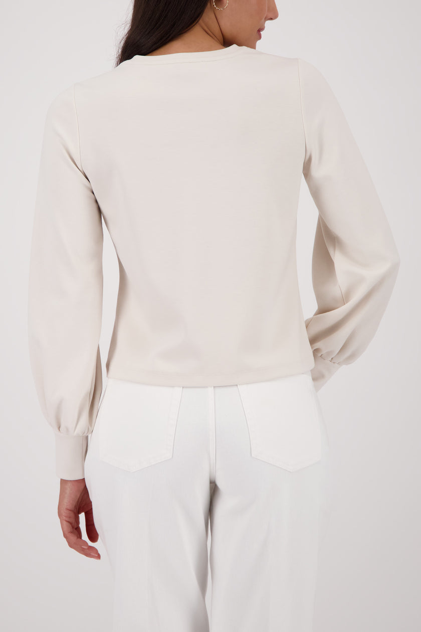 Sweatshirt - Strassbesatz