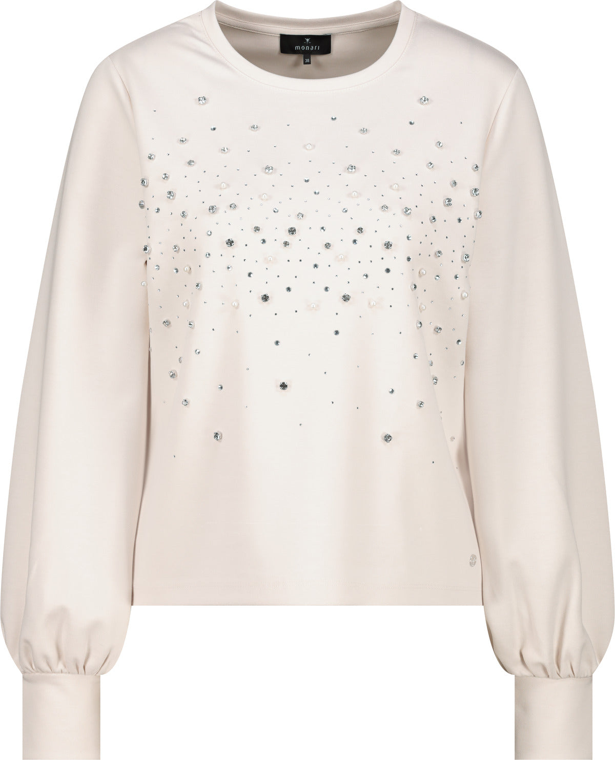 Sweatshirt - Strassbesatz