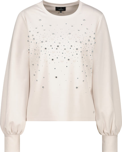 Sweatshirt - Strassbesatz