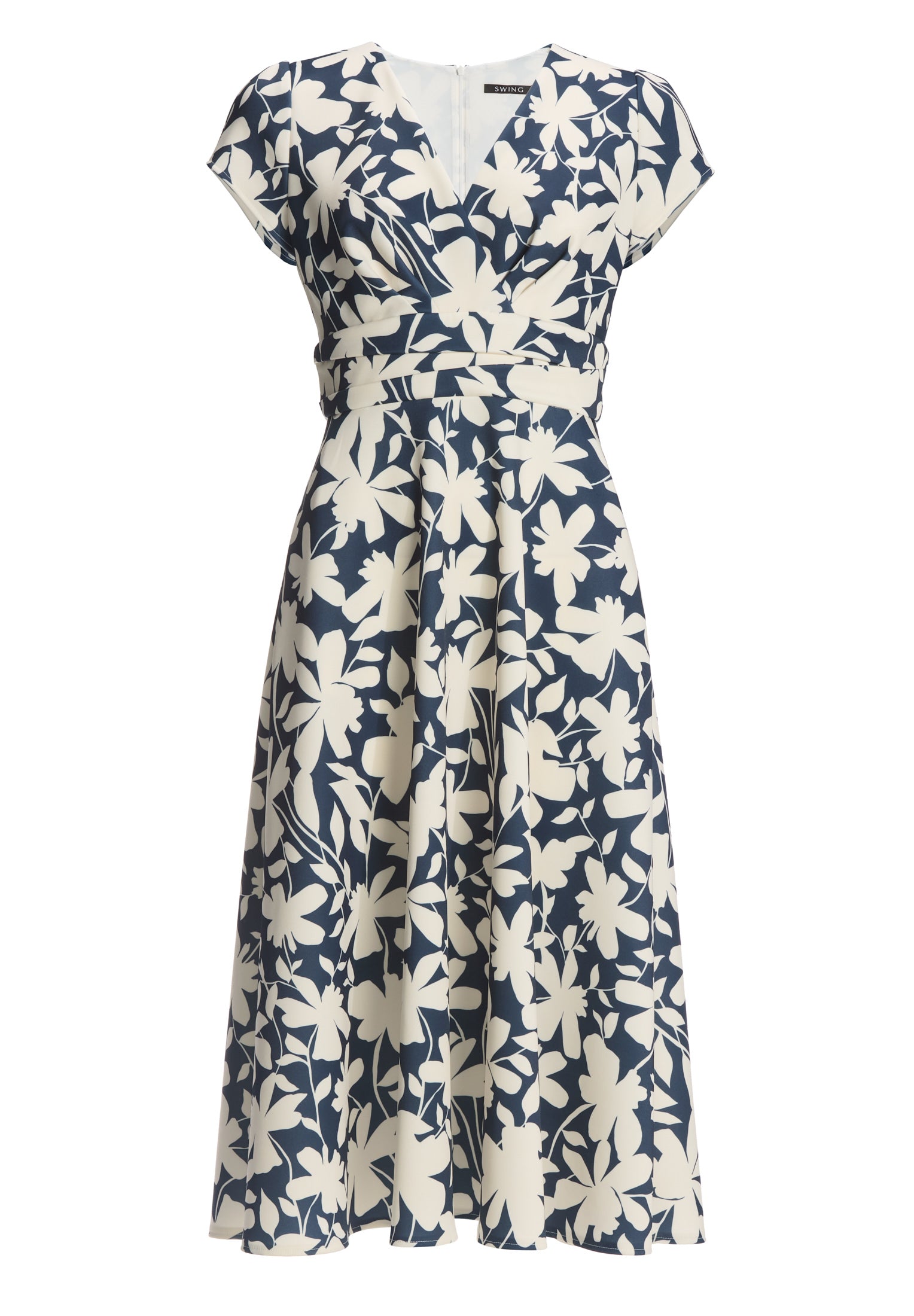 Midi Kleid - Scuba