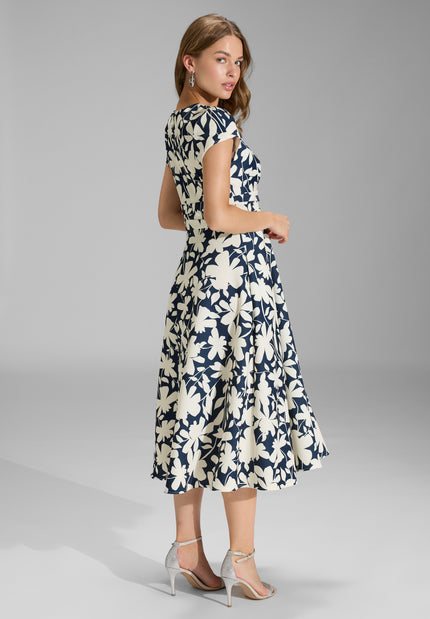 Midi Kleid - Scuba