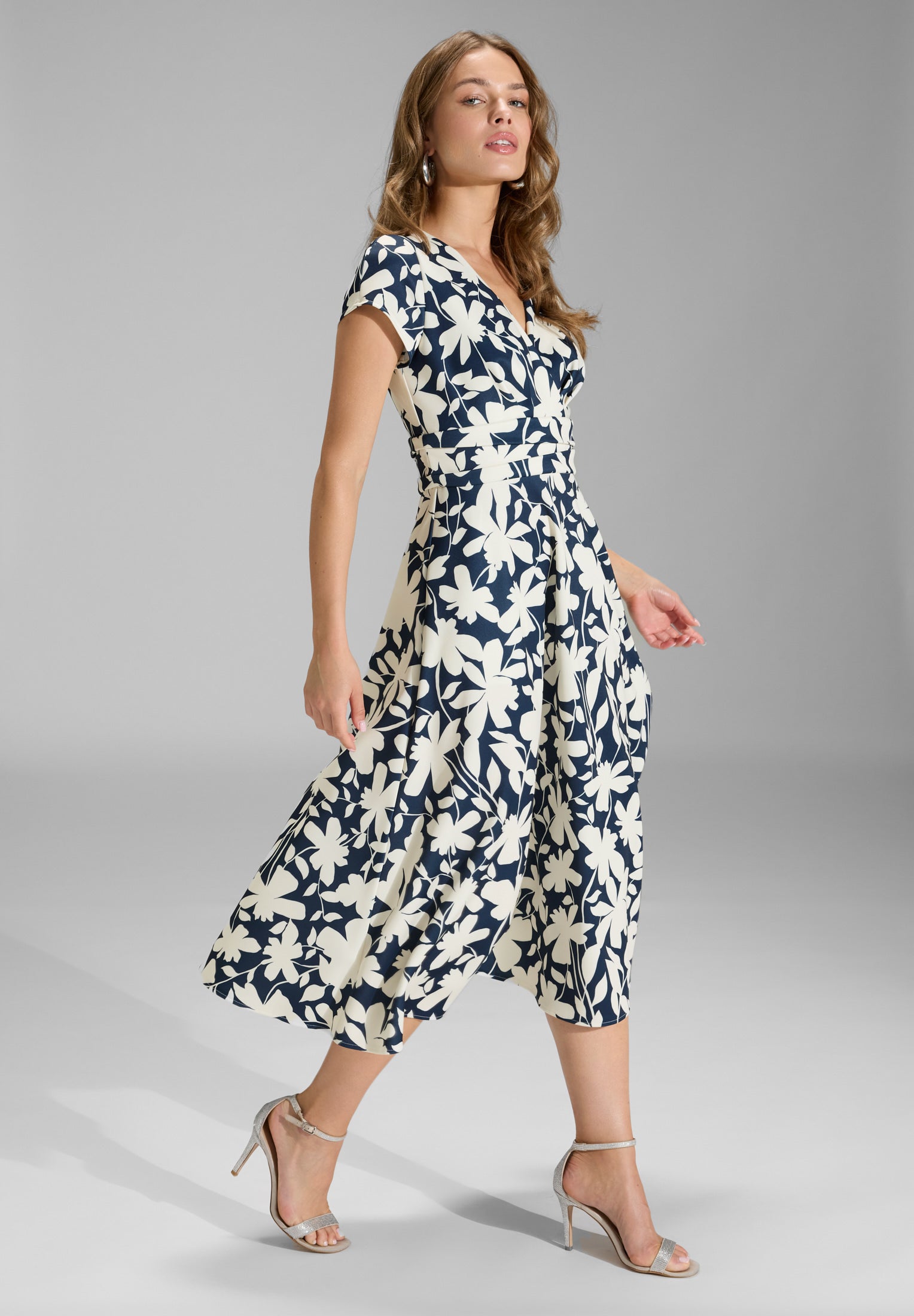 Midi Kleid - Scuba