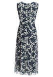 Midi Kleid - Mesh