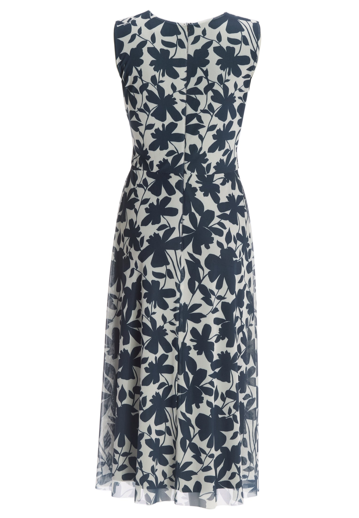 Midi Kleid - Mesh