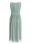 Chiffonkleid - Taillenpasse