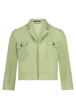 Jacke - Velours-Optik